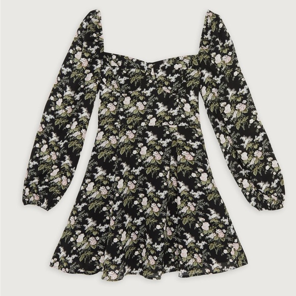 NWT Oak + Fort Floral Dress - Picture 3 of 3